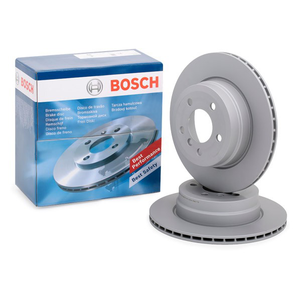 Disco do freio traseiro 0986479442 Bosch