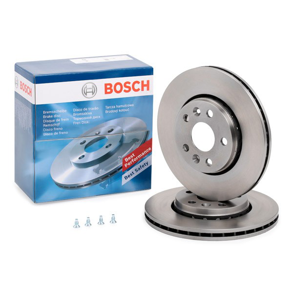 Disco do freio dianteiro 0986479555 Bosch