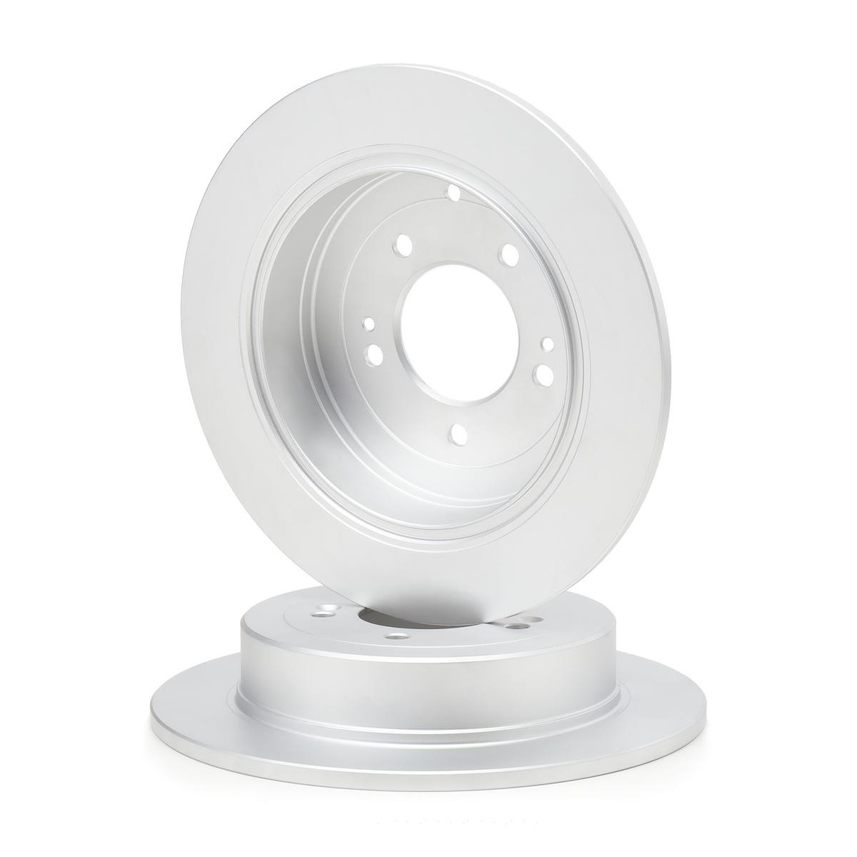 0986479E45 Bosch Disco do freio traseiro