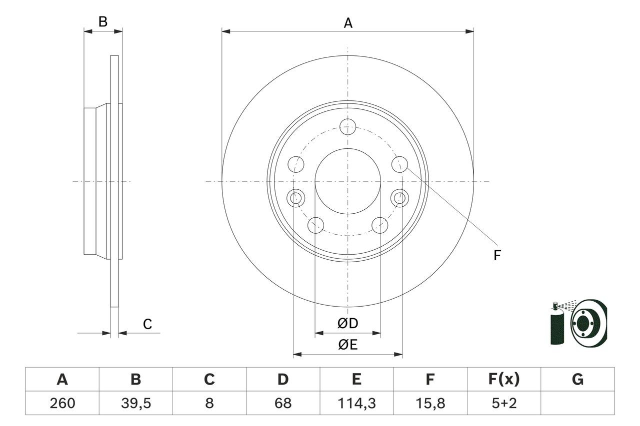 0986479H69 Bosch