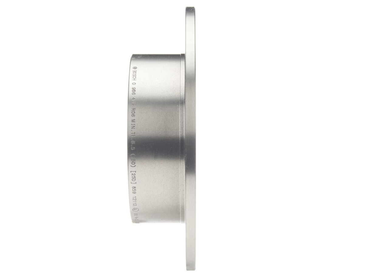 0986479R06 Bosch Disco do freio traseiro