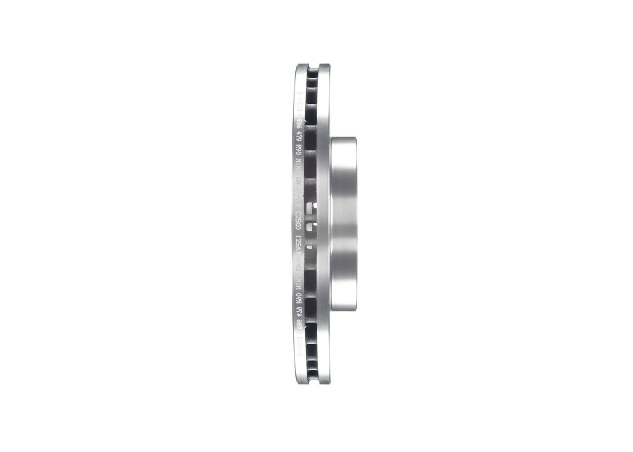 Disco do freio dianteiro 0986479R90 Bosch