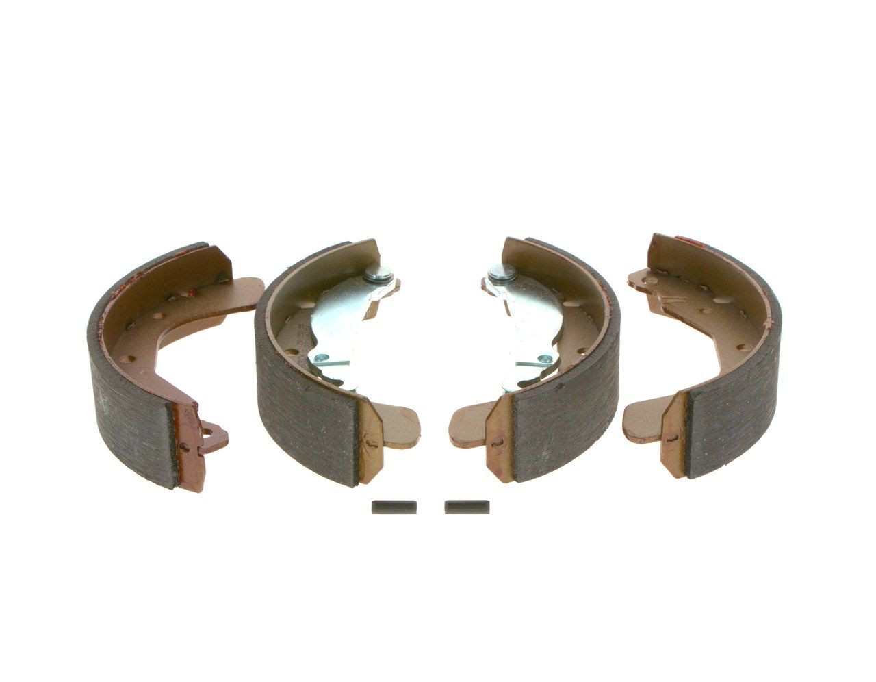 Sapatas do freio traseiras de tambor 0986487264 Bosch