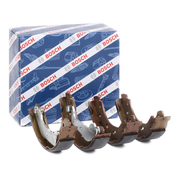Sapatas do freio traseiras de tambor 0986487600 Bosch