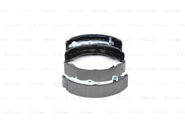 Sapatas do freio traseiras de tambor 0986487796 Bosch