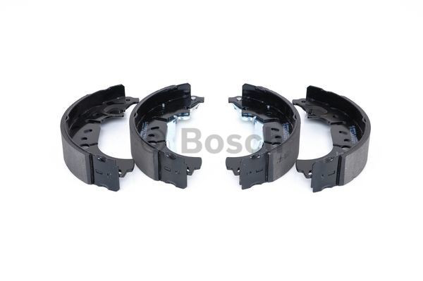 Sapatas do freio traseiras de tambor 0986487956 Bosch