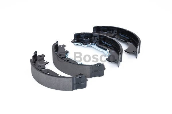 Sapatas do freio traseiras de tambor 0986487956 Bosch