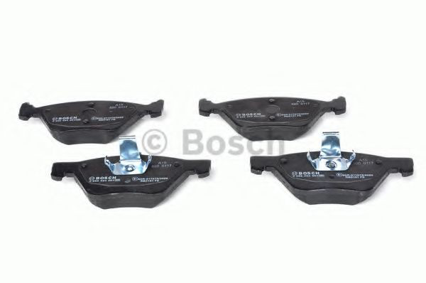 Sapatas do freio dianteiras de disco Bosch 0986494001