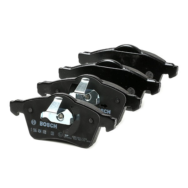 Sapatas do freio dianteiras de disco 0986494008 Bosch