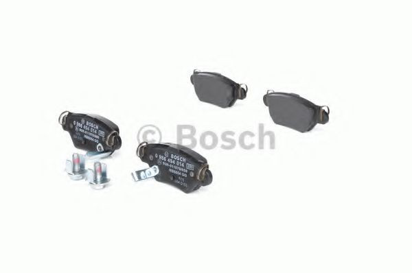 Sapatas do freio traseiras de disco 0986494014 Bosch