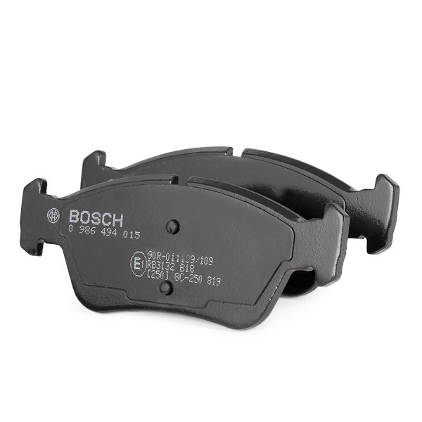 Sapatas do freio dianteiras de disco 0986494015 Bosch