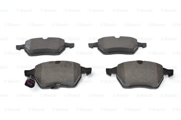 Sapatas do freio dianteiras de disco 0986494018 Bosch