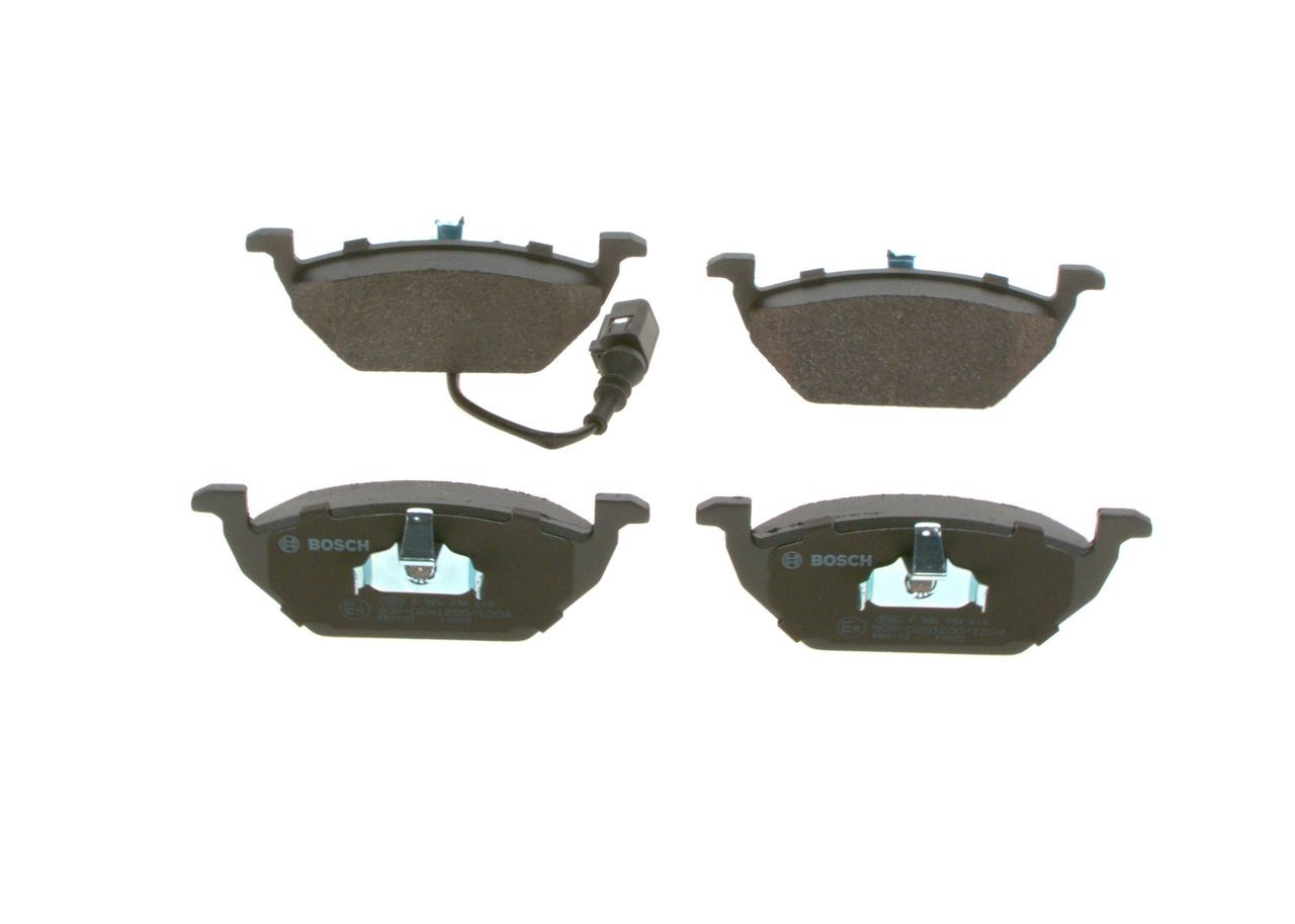 Sapatas do freio dianteiras de disco 0986494019 Bosch