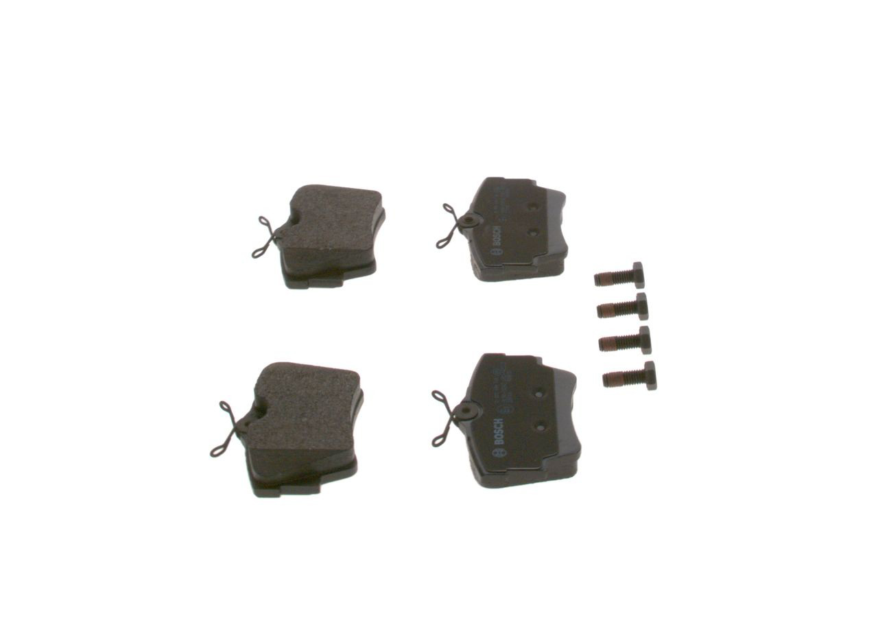 0986494040 Bosch Sapatas do freio traseiras de disco