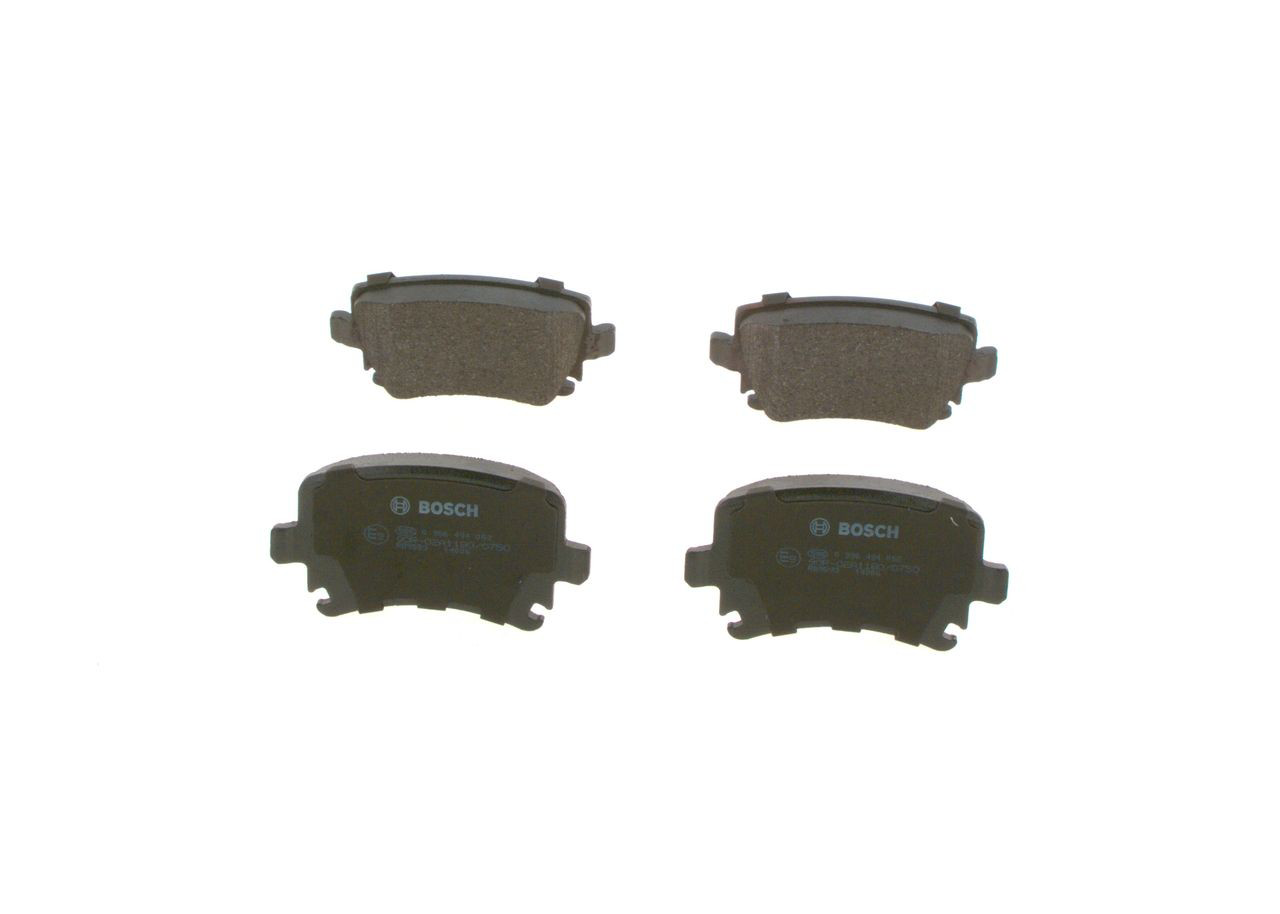 Sapatas do freio traseiras de disco 0986494062 Bosch