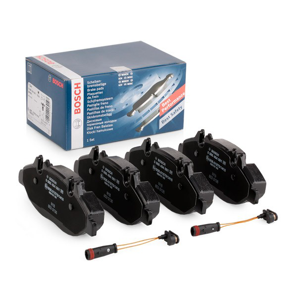 Sapatas do freio dianteiras de disco Bosch 0986494081 preço, a partir de 38,62 USD