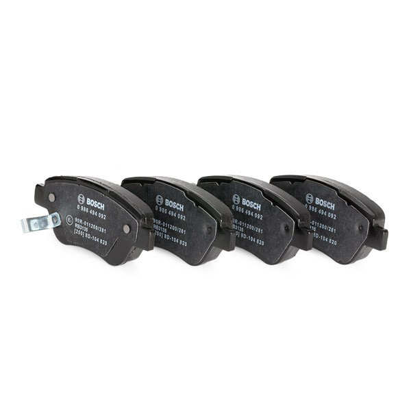 Sapatas do freio dianteiras de disco Bosch 0986494092 preço, a partir de 38,54 USD