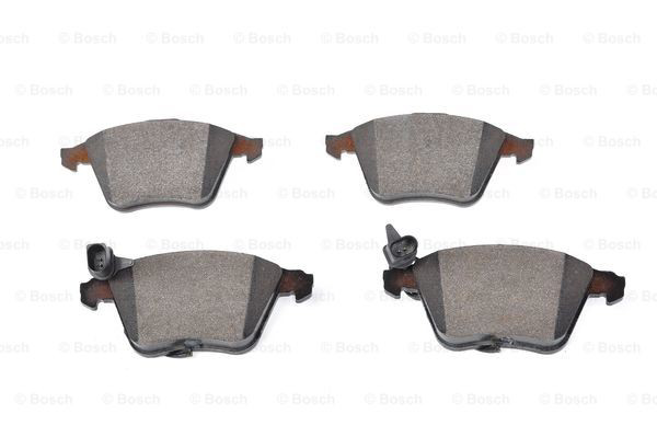Sapatas do freio dianteiras de disco 0986494104 Bosch