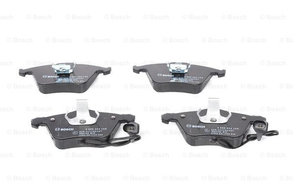 Compre 0986494104 Bosch Sapatas do freio dianteiras de disco