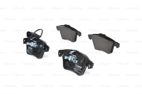 Sapatas do freio dianteiras de disco 0986494107 Bosch