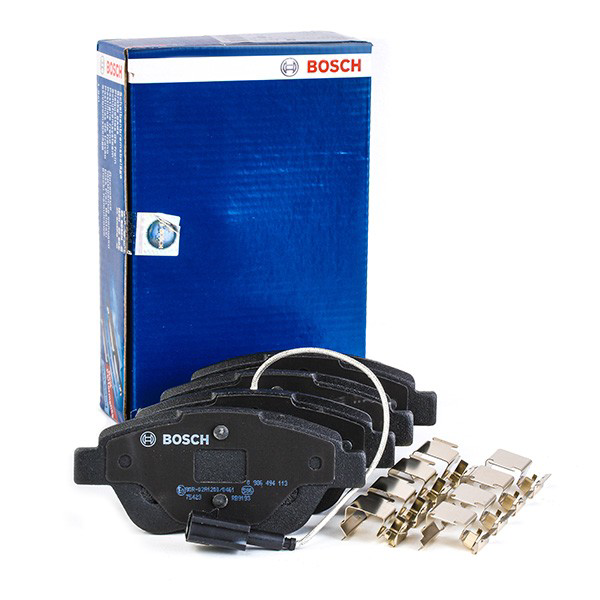 Sapatas do freio dianteiras de disco 0986494113 Bosch