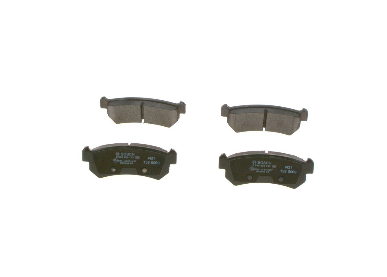 Sapatas do freio traseiras de disco Bosch 0986494133 preço, a partir de 21,84 USD