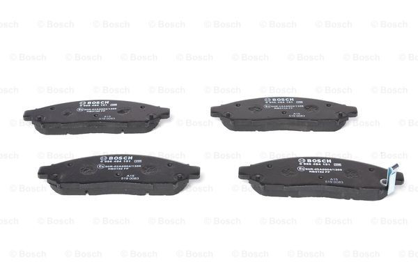 0986494151 Bosch Sapatas do freio dianteiras de disco