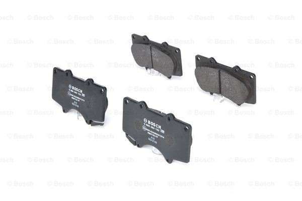 Compre 0986494153 Bosch Sapatas do freio dianteiras de disco