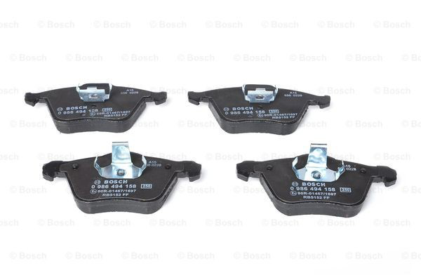 Sapatas do freio dianteiras de disco Bosch 0986494158 preço, a partir de 45,56 USD