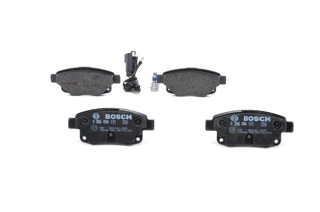 Sapatas do freio traseiras de disco Bosch 0986494171 preço, a partir de 32,97 USD