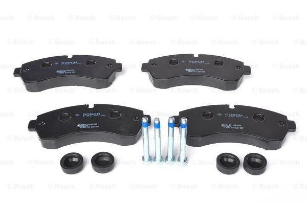 Sapatas do freio dianteiras de disco 0986494194 Bosch