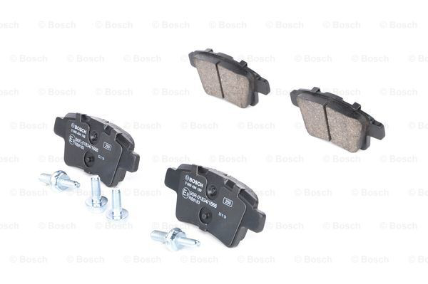 Sapatas do freio traseiras de disco 0986494199 Bosch