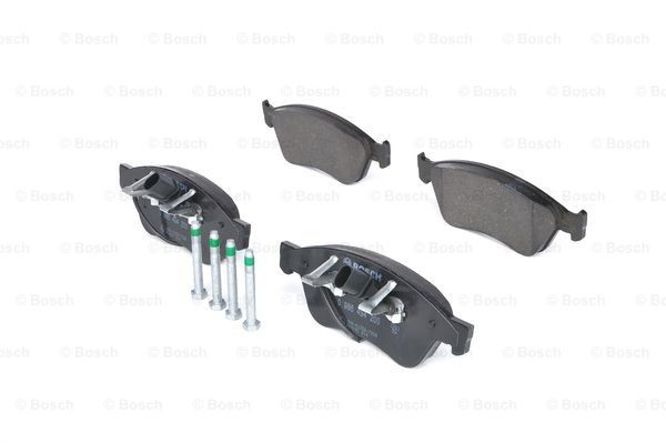 0986494200 Bosch Sapatas do freio dianteiras de disco