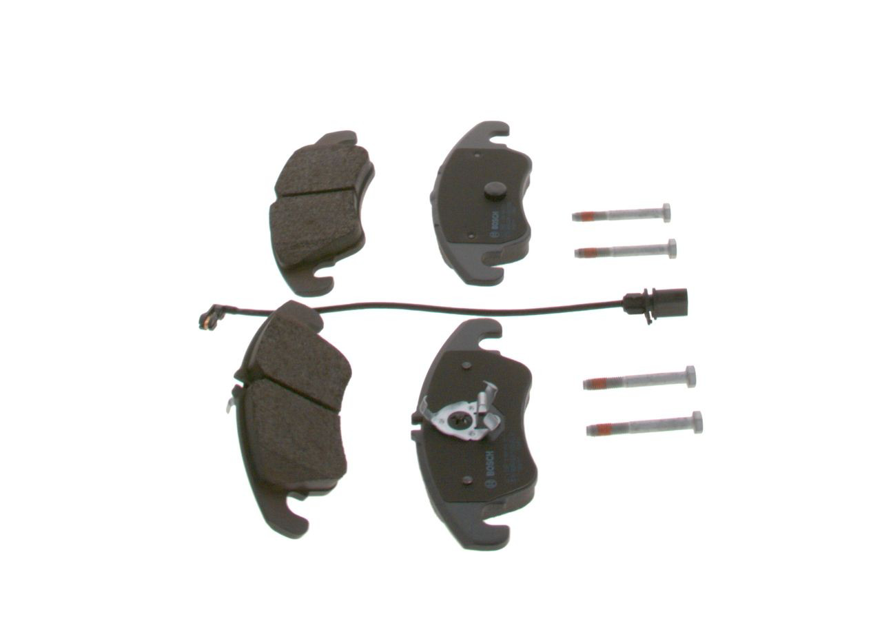 Sapatas do freio dianteiras de disco 0986494201 Bosch