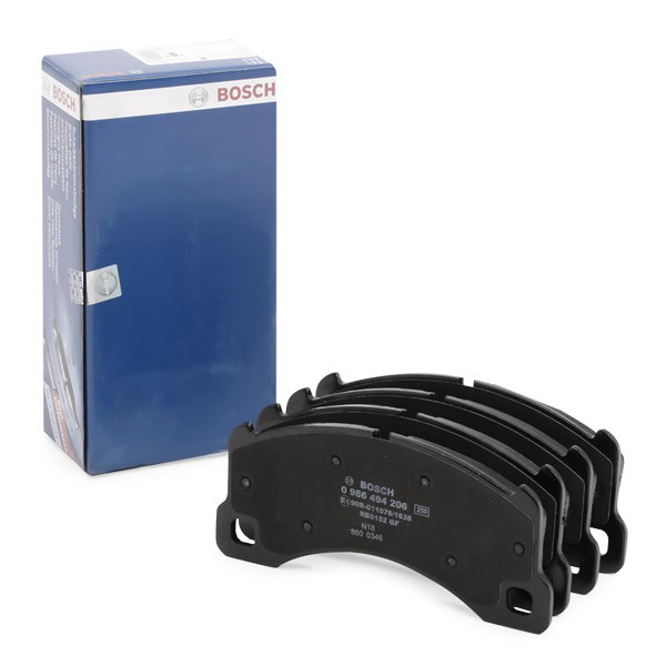 Compre 0986494206 Bosch Sapatas do freio dianteiras de disco