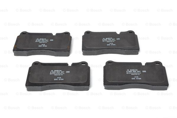 Sapatas do freio dianteiras de disco Bosch 0986494207 preço, a partir de 66,12 USD