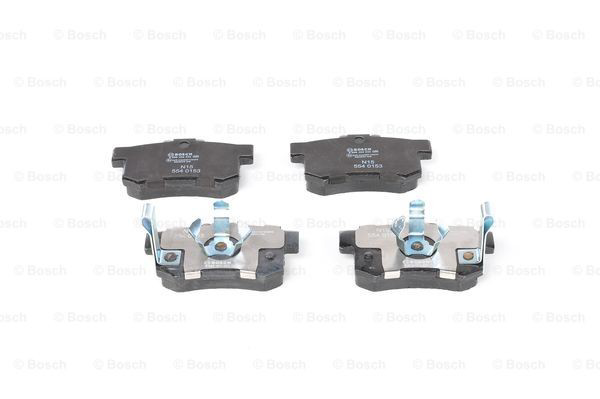 0986494233 Bosch Sapatas do freio traseiras de disco