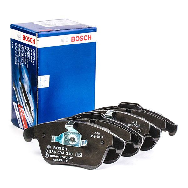 Compre 0986494246 Bosch Sapatas do freio dianteiras de disco