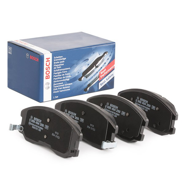 Compre 0986494250 Bosch Sapatas do freio dianteiras de disco
