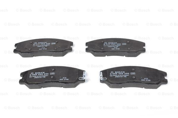Sapatas do freio dianteiras de disco Bosch 0986494250 preço, a partir de 36,06 USD