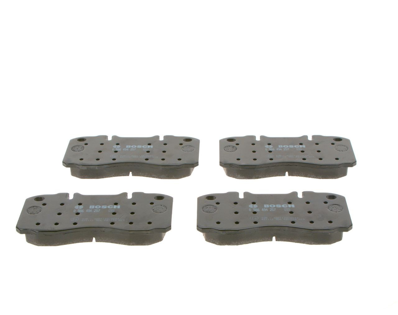Sapatas do freio dianteiras de disco Bosch 0986494257 preço, a partir de 69,68 USD