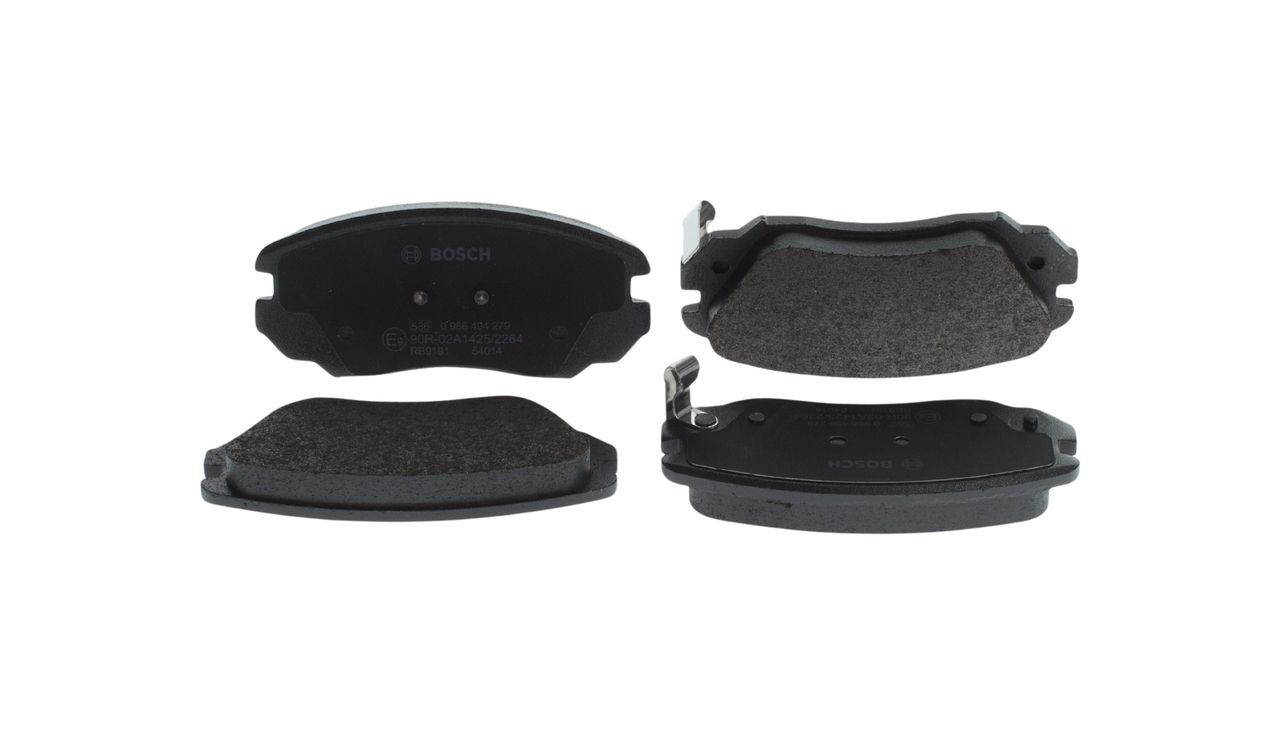 Sapatas do freio dianteiras de disco Bosch 0986494279 preço, a partir de 38,07 USD
