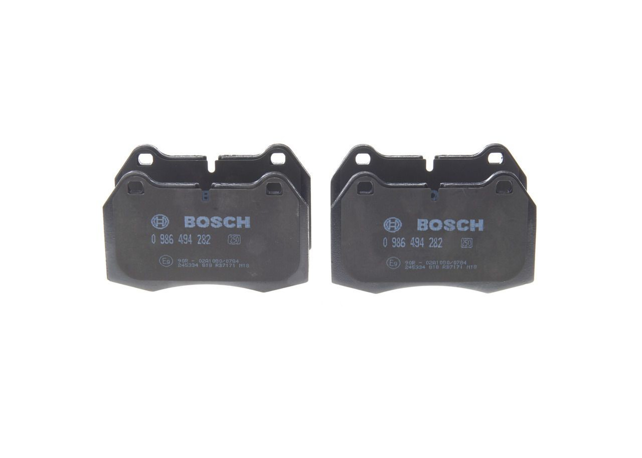 Sapatas do freio dianteiras de disco Bosch 0986494282 preço, a partir de 43,56 USD