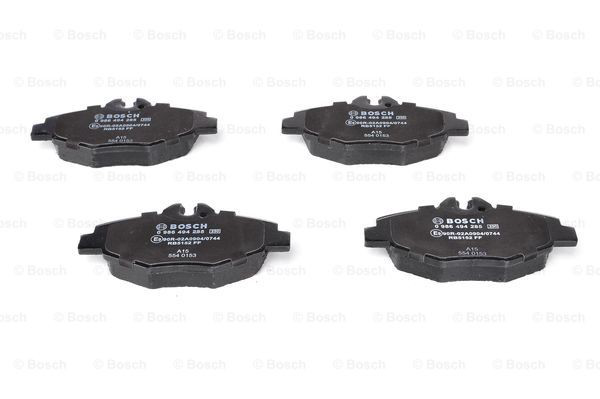 Compre 0986494285 Bosch Sapatas do freio dianteiras de disco