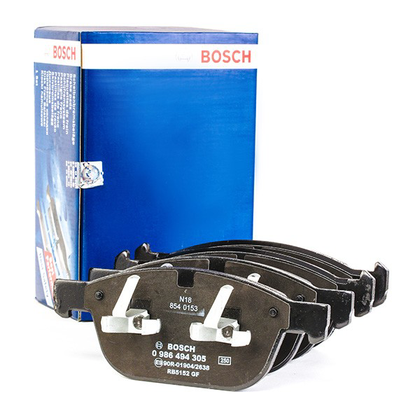 Sapatas do freio dianteiras de disco 0986494305 Bosch