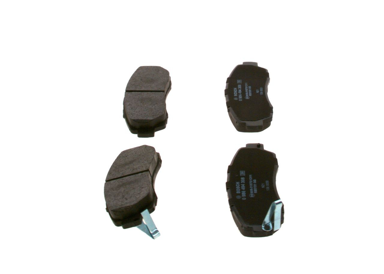 0986494308 Bosch Sapatas do freio dianteiras de disco