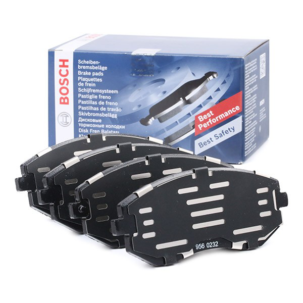 Sapatas do freio dianteiras de disco 0986494315 Bosch