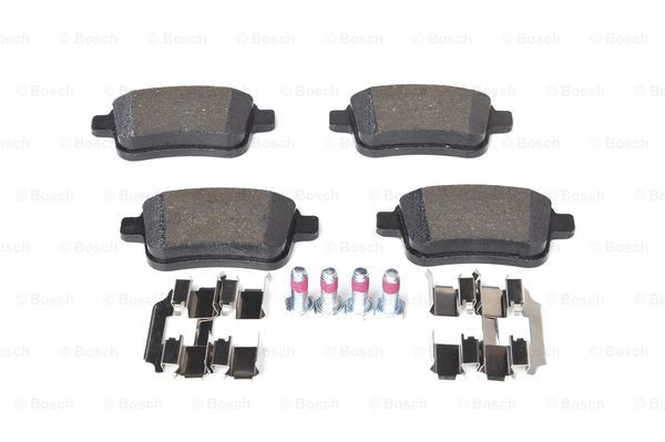 Compre 0986494331 Bosch Sapatas do freio traseiras de disco