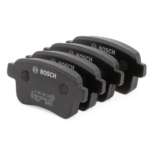 Sapatas do freio traseiras de disco Bosch 0986494331