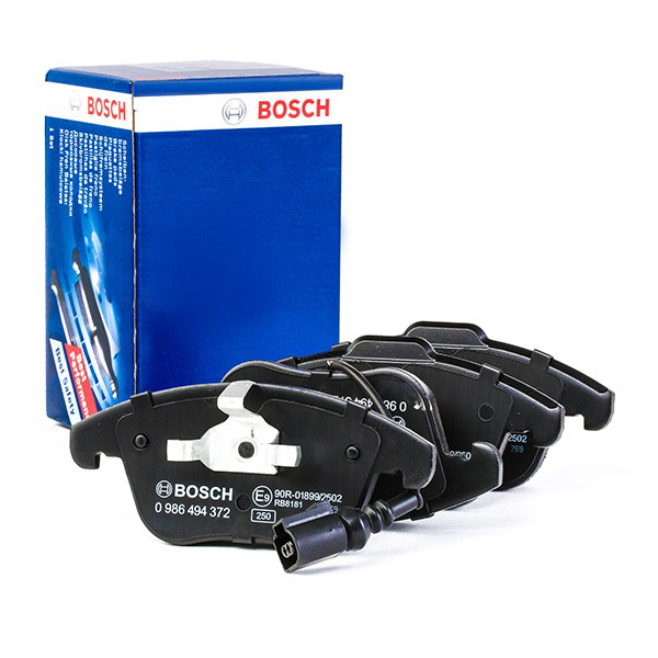 Sapatas do freio dianteiras de disco 0986494372 Bosch